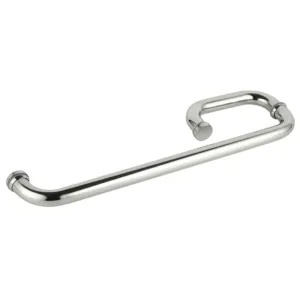 Hardware de la manija de la ducha de la manija de puerta de vidrio corrediza de fábrica OEM